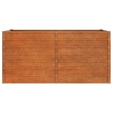 vidaXL Plantenbak verhoogd 160x80x77 cm cortenstaal roestig
