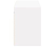 vidaXL Tv-wandmeubel met LED-verlichting 130x31x45 cm wit
