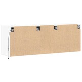 TV-wandmeubel met LED Wit 130x31x45 cm - 61% Korting