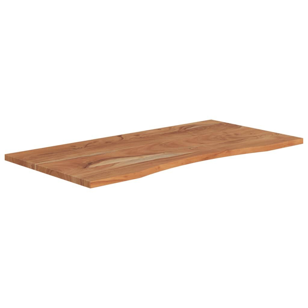 vidaXL Bureaublad rechthoekig 110x60x2,5 cm massief acaciahout