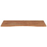 vidaXL Bureaublad rechthoekig 110x60x2,5 cm massief acaciahout
