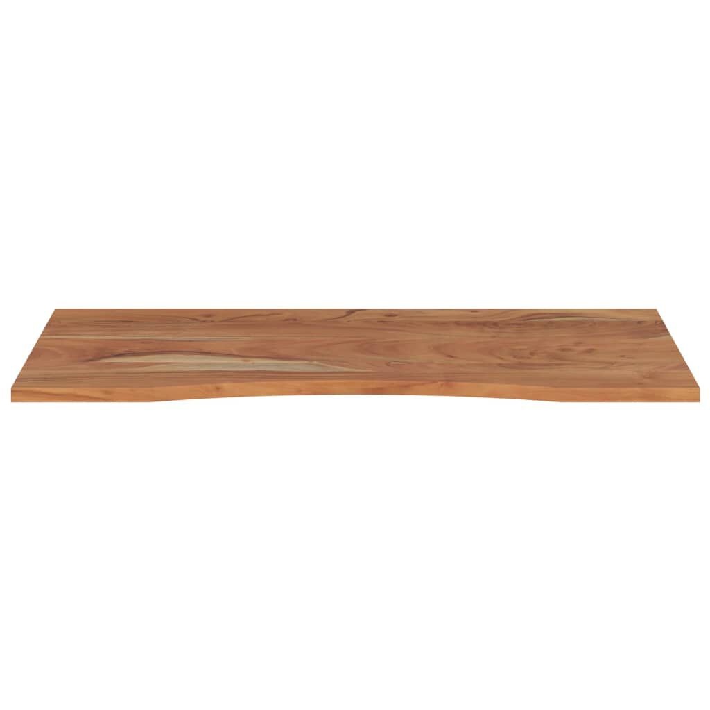 vidaXL Bureaublad rechthoekig 110x60x2,5 cm massief acaciahout