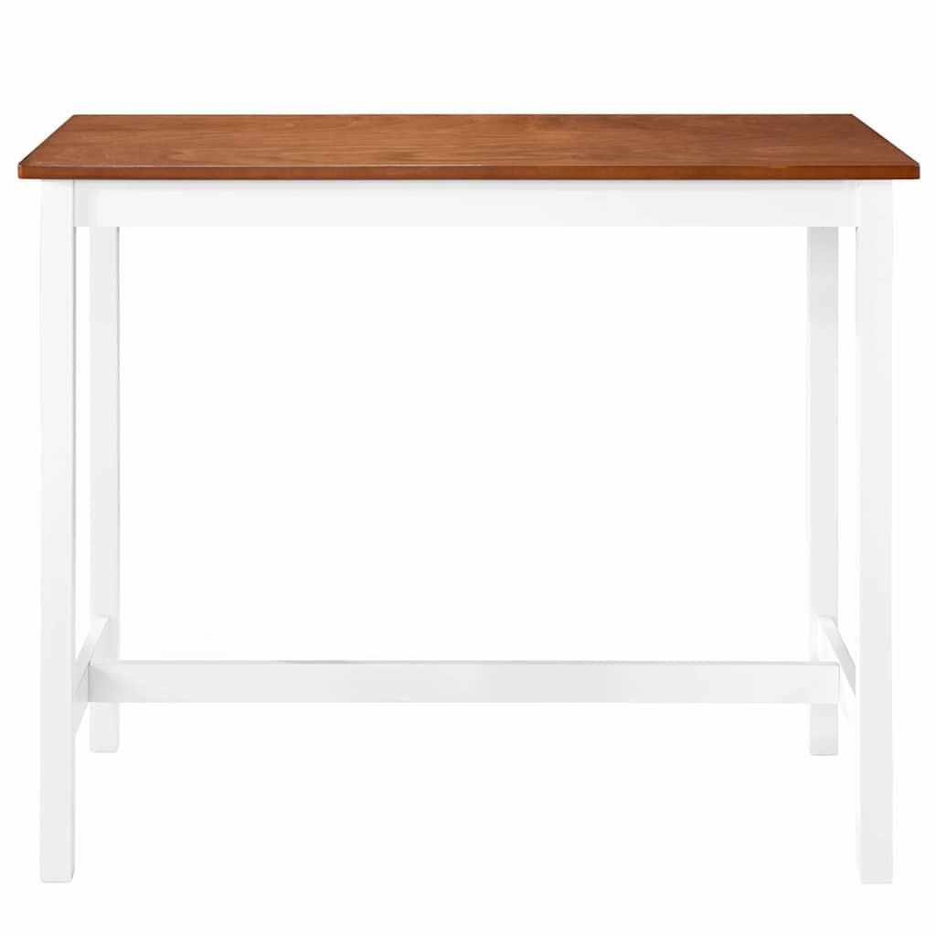 vidaXL Bartafel 108x60x91 cm massief hout