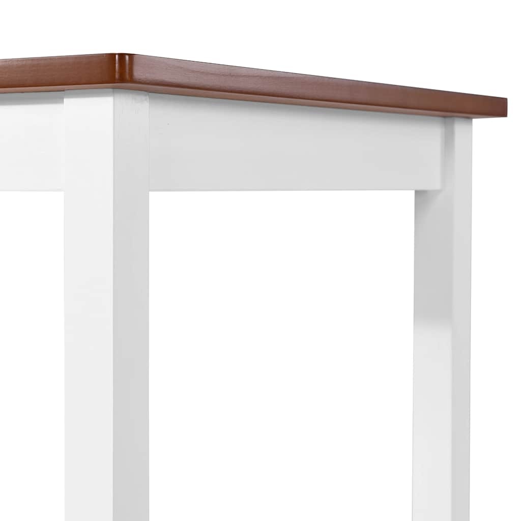vidaXL Bartafel 108x60x91 cm massief hout