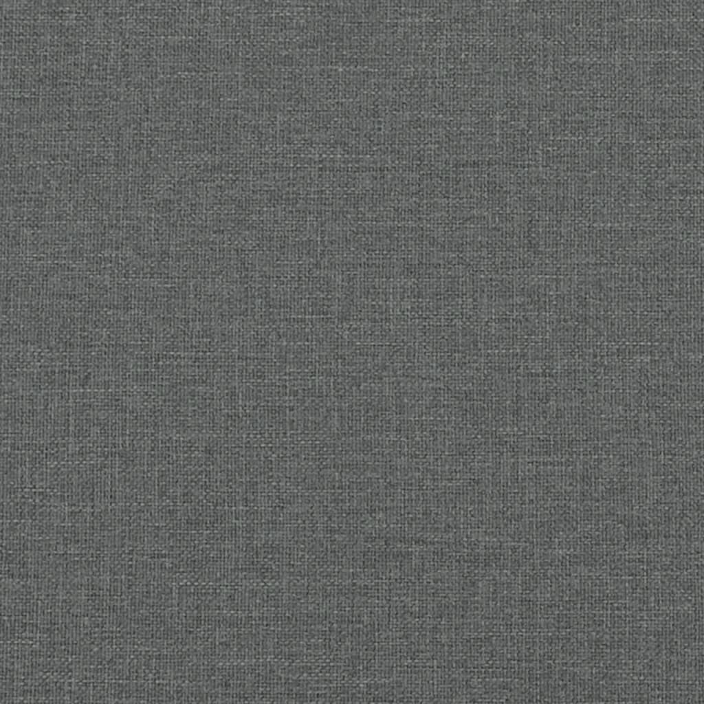 vidaXL Hoofdbordkussen "Hvar" 120 cm stof grijs