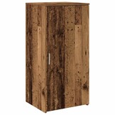 vidaXL Opbergkast 50x45x103,5 cm bewerkt hout oud houtkleurig