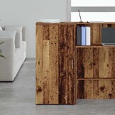 vidaXL Opbergkast Oud Houtkleurig Bewerkt Hout 50x45x103,5 cm met 50% Korting