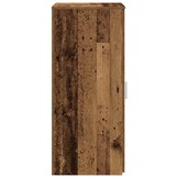 vidaXL Opbergkast 50x45x103,5 cm bewerkt hout oud houtkleurig
