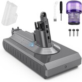 Stofzuigeraccu voor Dyson V11 (schroeftype) SV14 | 25.2V 3900mAh Li-ion | Inclusief deksel, filter, borstel, schroef