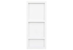 Douchenis met 3 vakken 41x99x9 cm hoogglans wit - 63% korting