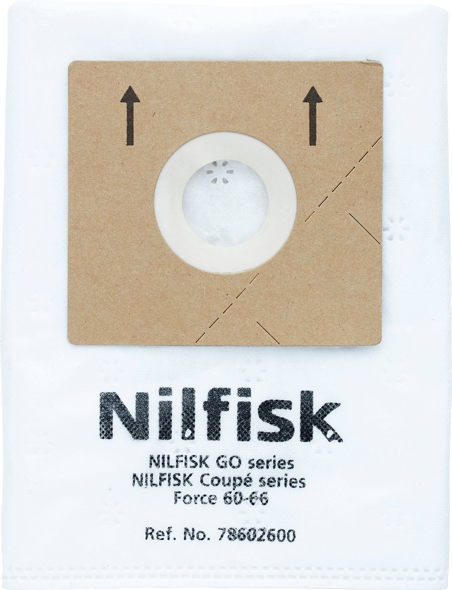 Nilfisk Stofzuigerzakken Kunststof (5 stuks) - 49% Korting