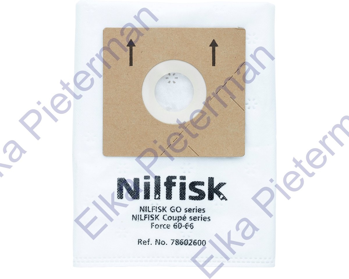 Nilfisk Stofzuigerzakken Kunststof (5 stuks) - 49% Korting