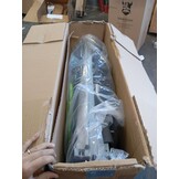 Fietskar kind - fietsaanhanger - met schokbreker - lime groen