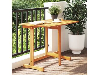 vidaXL Balkontafel inklapbaar 90x60x72 cm massief acaciahout
