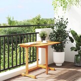 vidaXL Balkontafel inklapbaar 90x60x72 cm massief acaciahout