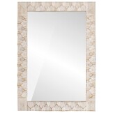 vidaXL Badkamer Spiegel Witte Was Afwerking 50 x 70 x 2,5 cm
