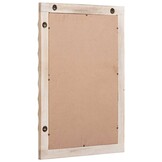 vidaXL Badkamer Spiegel Witte Was Afwerking 50 x 70 x 2,5 cm