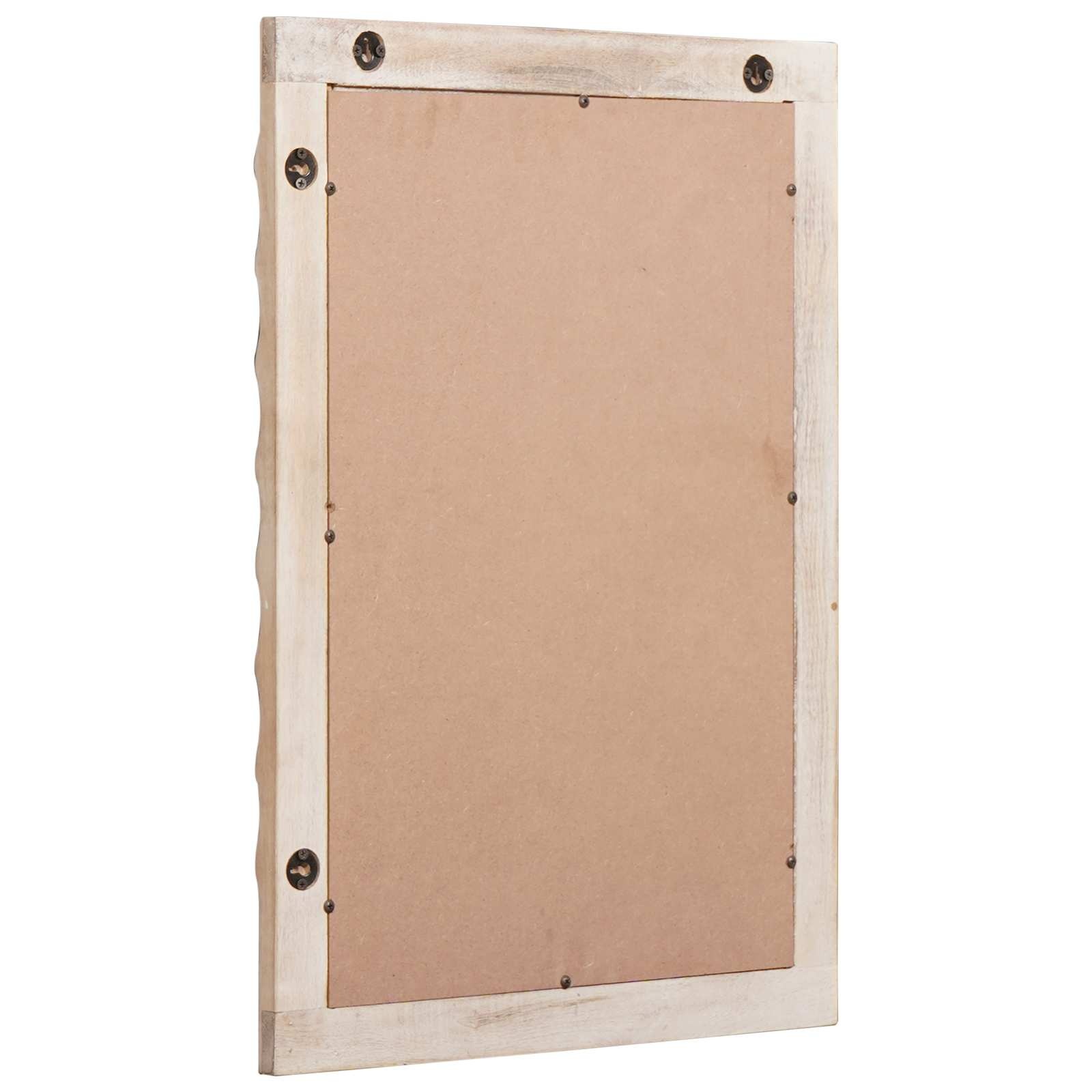 vidaXL Badkamer Spiegel Witte Was Afwerking 50 x 70 x 2,5 cm