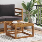 vidaXL Buiten Tafel Massief Acaciahout Naturel 59 x 59 x 37 cm