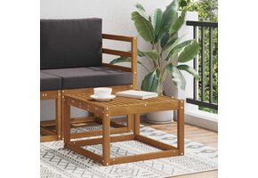 Buiten Tafel Massief Acaciahout Naturel 59x59x37 cm - 36% Korting