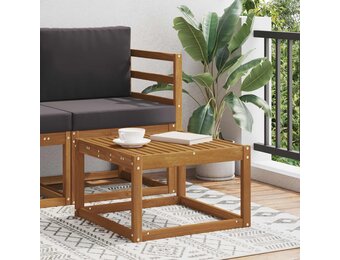 vidaXL Buiten Tafel Massief Acaciahout Naturel 59 x 59 x 37 cm