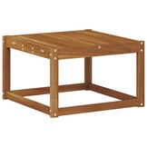 vidaXL Buiten Tafel Massief Acaciahout Naturel 59 x 59 x 37 cm