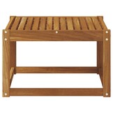vidaXL Buiten Tafel Massief Acaciahout Naturel 59 x 59 x 37 cm
