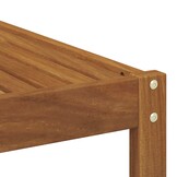 vidaXL Buiten Tafel Massief Acaciahout Naturel 59 x 59 x 37 cm