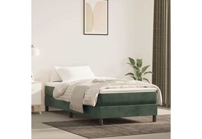 Pocketveringmatras Donkergroen 90x200x20 cm - 37% Korting