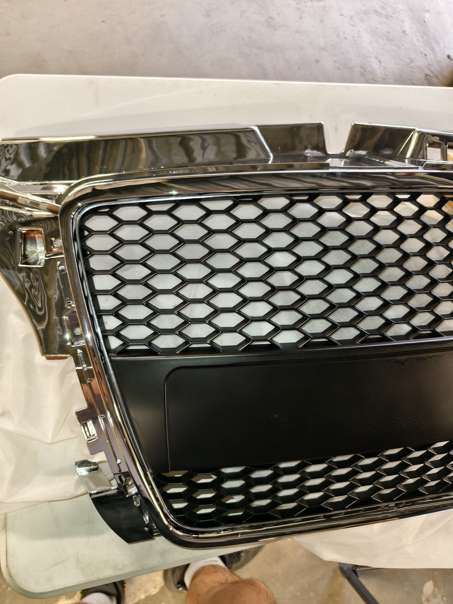 Grill AUDI A3 (8P) RS-STIJL 04 08-07 12 CHROOM