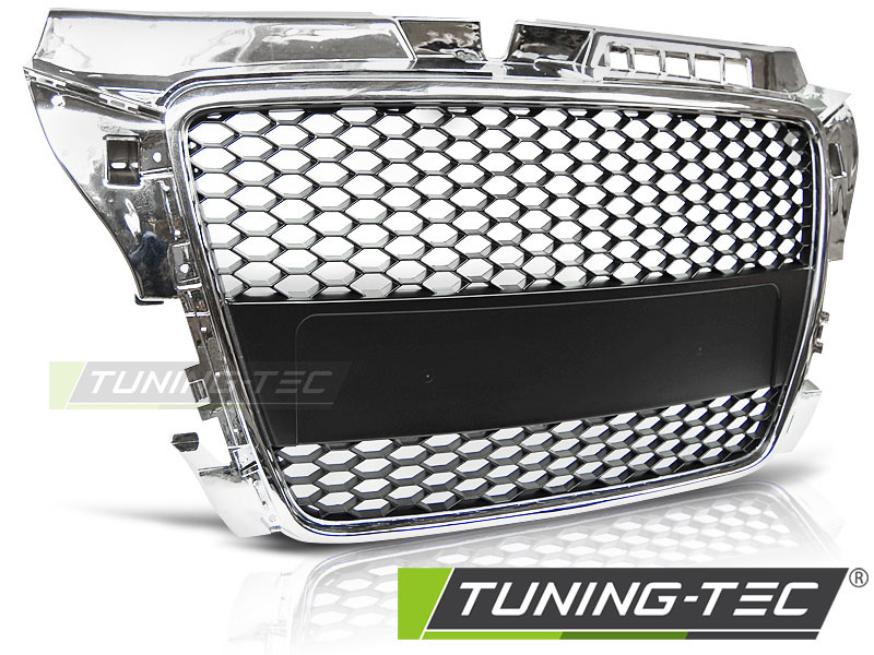 Grill AUDI A3 (8P) RS-STIJL 04 08-07 12 CHROOM