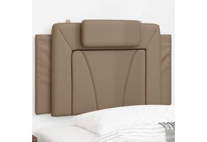 Hoofdbordkussen vidaXL 90 cm Kunstleer Cappuccino - 39% Korting
