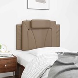 vidaXL Hoofdbordkussen Cappuccino Kunstleer 90cm - 45% Korting