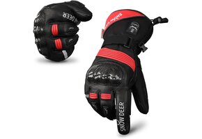 Verwarmde Motorhandschoenen S - Waterdicht Geitenleer - 41% Korting