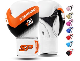 Starpro T20 Bokshandschoenen Kunstleer - Zwart - 47% Korting