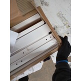 Gestoffeerd Hoofdbord Wit & Lichtgrijs 75 cm - 66% Korting!
