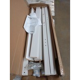 Gestoffeerd Hoofdbord Wit & Lichtgrijs 75 cm - 66% Korting!