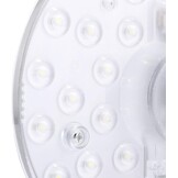 Cirkelvormige LED Lichtmodule 18W SMD2835 voor Plafondlampen | 220V 6500K Zuiver Wit | Ø 140mm