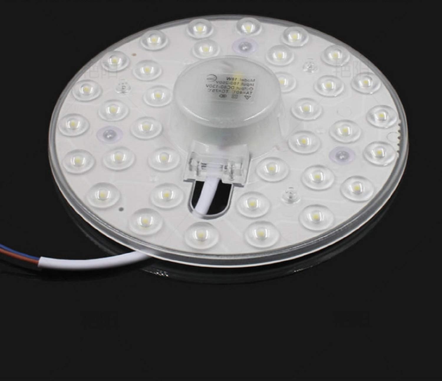 Cirkelvormige LED Lichtmodule 18W SMD2835 voor Plafondlampen | 220V 6500K Zuiver Wit | Ø 140mm
