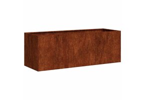 Plantenbak Staal Roestig 120x40x40 cm - 34% Korting!
