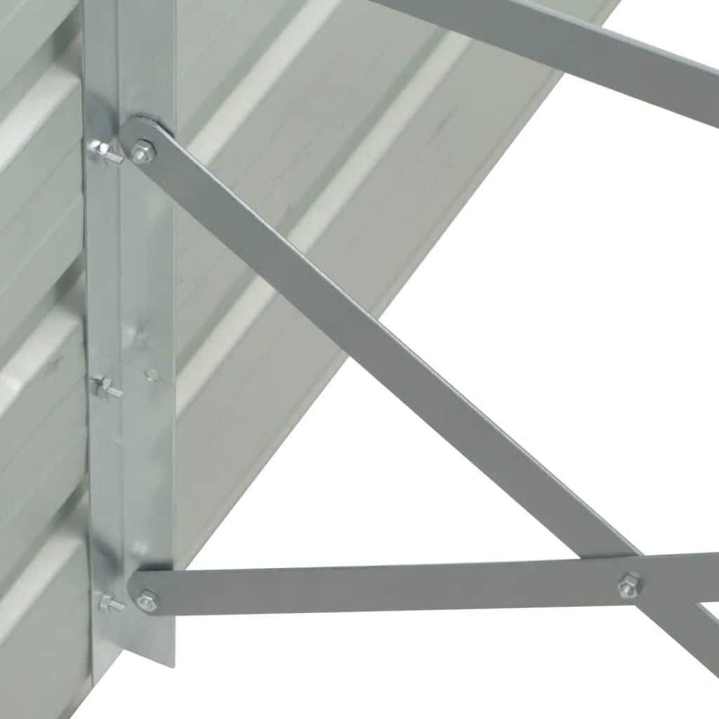 Verhoogde Plantenbak Staal Antraciet 400x80x77 cm - 35% Korting