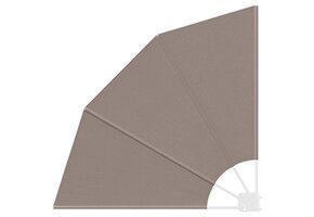 Balkon Privacy Scherm 115x115cm Polyester Taupe - 34% Korting