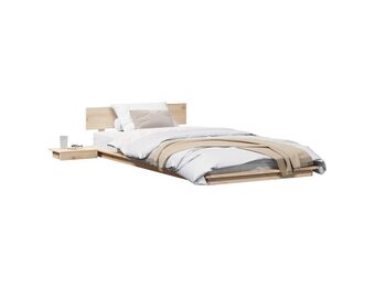 vidaXL Bedframe Bruin 80 x 200 cm Hout