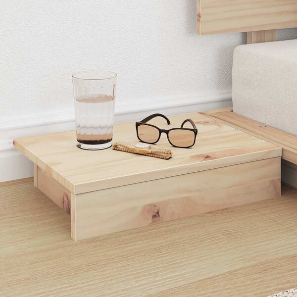vidaXL Bedframe Bruin 80 x 200 cm Hout