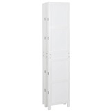 vidaXL Romdivider Paneel Wit 176,5 x 165 cm MDF