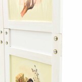 vidaXL Romdivider Paneel Wit 176,5 x 165 cm MDF