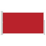 vidaXL Wind-/zonnescherm uittrekbaar 160x300 cm rood
