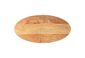 Ovaal Eikenhouten Tafelblad 100x50 cm - 54% Korting