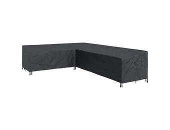 vidaXL Meubelhoes 330 x 255 x 80 cm 600D Oxford Stof L-vorm Waterdicht