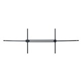 Standaard voor hangmat & hangstoel 2in1 opvouwbaar – Zwart frame